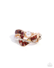Load image into Gallery viewer, Pearl Polaroid ~ Brown ~ Ring