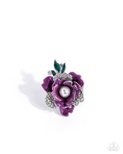 Load image into Gallery viewer, Petaled Wonder ~ Purple ~ Ring