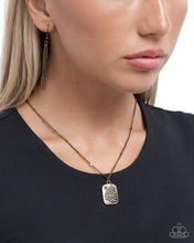 Load image into Gallery viewer, Pine Tree Prize ~ Brass ~ Paparazzi