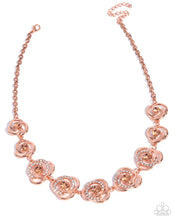 Load image into Gallery viewer, Rosy Ruling ~ Copper ~ Necklace