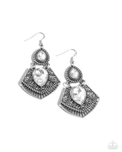 Load image into Gallery viewer, Royal Remix ~ White ~ Earring