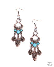 Load image into Gallery viewer, Santa Fe Sashay ~ Copper ~ Earring