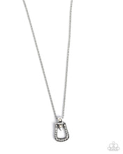 Load image into Gallery viewer, Sensational Stirrup ~ White ~ Necklace