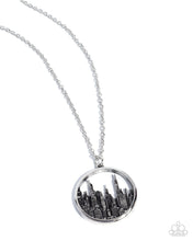 Load image into Gallery viewer, Sharp Skyscrapers ~ Silver ~ Necklace