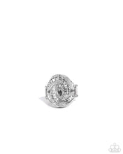 Load image into Gallery viewer, Sinuous Shimmer ~ White ~ Ring