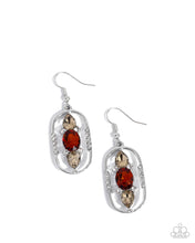 Load image into Gallery viewer, Sit and Stare ~ Brown ~ Earring