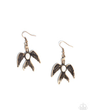 Load image into Gallery viewer, Soaring Stones ~ White ~ Earring