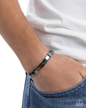 Load image into Gallery viewer, Sporadic Squares ~ Brown ~ Paparazzi