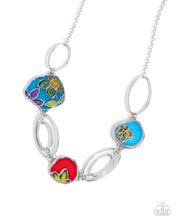 Load image into Gallery viewer, Stained Glass Statement ~ Multi ~ Necklace