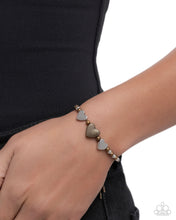 Load image into Gallery viewer, THRICE As Nice ~ Brass ~ Paparazzi