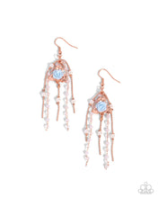 Load image into Gallery viewer, The Toast of the Ton ~ Copper ~ Earring