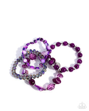 Load image into Gallery viewer, Thriving Tapestry ~ Purple ~ Bracelet