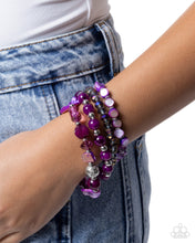 Load image into Gallery viewer, Thriving Tapestry ~ Purple ~ Paparazzi