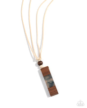 Load image into Gallery viewer, Timber Totem - Blue - Necklace