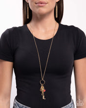 Load image into Gallery viewer, Trendy Tassel - Gold - Paparazzi