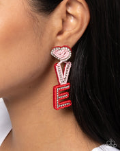 Load image into Gallery viewer, Visible Valentines ~ Multi ~ Post Earring