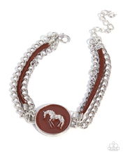 Load image into Gallery viewer, Western Roundup ~ Brown ~ Bracelet
