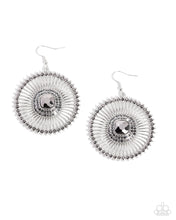 Load image into Gallery viewer, Wonderful Wheel ~ Silver ~ Earring