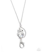 Load image into Gallery viewer, Word to the Wise ~ White ~ Necklace