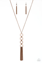 Load image into Gallery viewer, Ready, Set, Geo Copper Necklace