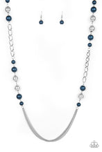 Load image into Gallery viewer, Uptown Talker - Blue - Necklace