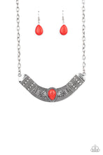 Load image into Gallery viewer, Very Venturous - Red - Necklace