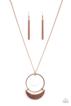 Load image into Gallery viewer, Moonlight Sailing - Copper - Necklace