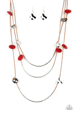 Load image into Gallery viewer, Alluring Luxe - Red - Necklace