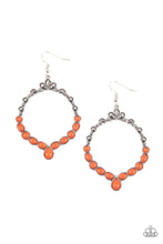 Load image into Gallery viewer, Thai Treasures Orange Earrings