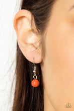 Load image into Gallery viewer, Talisman Trendsetter Orange Earrings