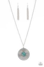 Load image into Gallery viewer, Targeted Tranquility - Blue - Necklace