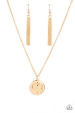 Load image into Gallery viewer, Heart Full of Faith Gold Necklace