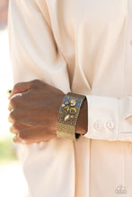 Load image into Gallery viewer, Flickering Fortune - Brass - Paparazzi - Convention Piece 2022