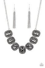 Load image into Gallery viewer, Iced Iron - Silver - Paparazzi Necklace