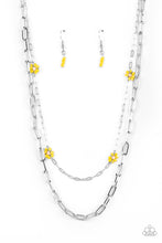 Load image into Gallery viewer, Bold Buds - Yellow - Necklace