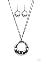 Load image into Gallery viewer, Tectonic Treasure - Black - Necklace