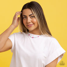 Load image into Gallery viewer, Bewitching Beading - Pink - Short Necklace