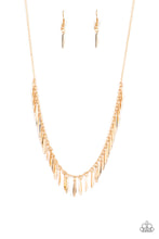 Load image into Gallery viewer, Striking Sheen - Gold - Necklace