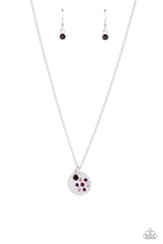 Load image into Gallery viewer, Dandelion Delights - Purple - Necklace