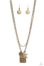 Load image into Gallery viewer, Masterpiece in Progress Brass Necklace
