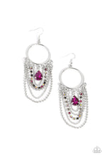 Load image into Gallery viewer, Cascading Clash - Multi - Earring