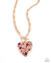 Load image into Gallery viewer, Circulated Chic ~ Pink Gem ~ Paparazzi ~ Life of the Party~
