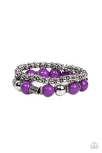 Load image into Gallery viewer, Walk This SWAY - Purple - Bracelet
