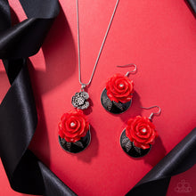 Load image into Gallery viewer, Rosy Rally ~ Earrings ~ Paparazzi
