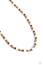 Load image into Gallery viewer, Natural Nonchalance - Brown - Necklace
