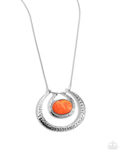 Load image into Gallery viewer, If the HORSESHOE Fits - Orange - Necklace
