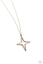 Load image into Gallery viewer, Stellar Showtime - Brass - Necklace
