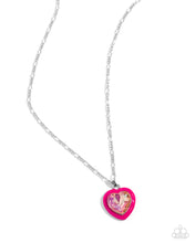 Load image into Gallery viewer, Heartfelt Hope - Pink - Necklace
