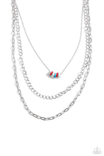 Load image into Gallery viewer, Colorful Cadet - Red - Necklace
