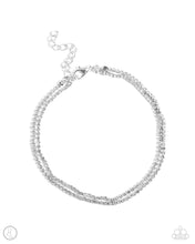 Load image into Gallery viewer, Dainty Declaration - White - Anklet
